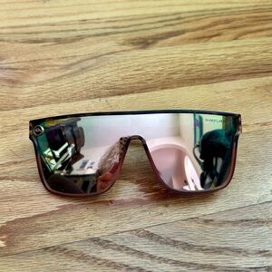 Quiksilver Sunglasses with Pink and Green Lenses